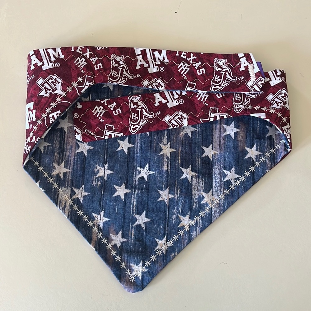 Aggies dog bandanna